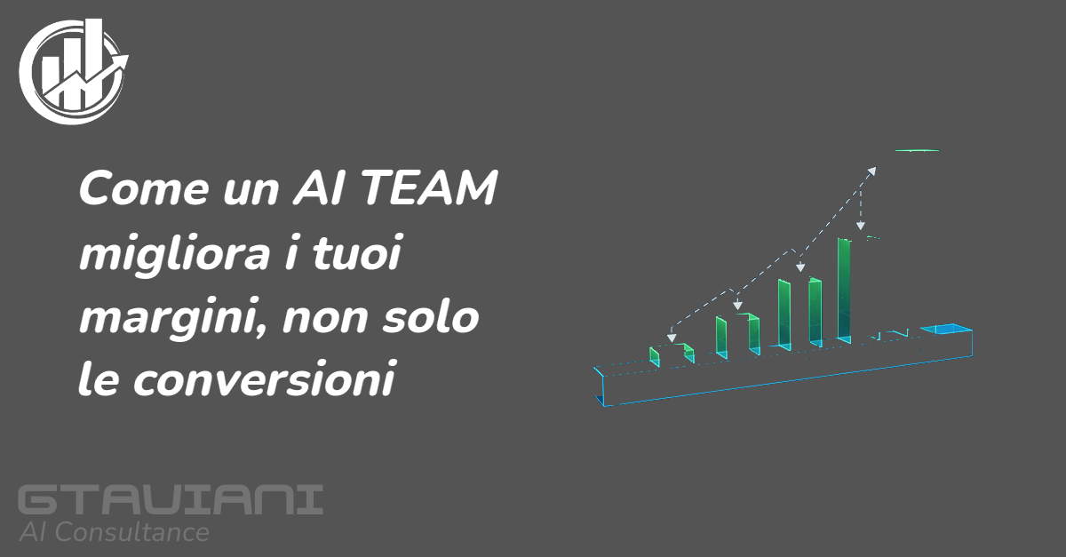 Marginalità e-commerce: come un AI Team la migliora (oltre le conversioni)