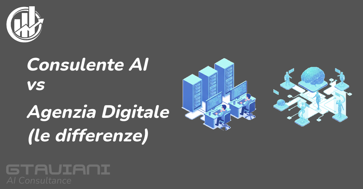 Consulente AI vs Agenzia Digitale