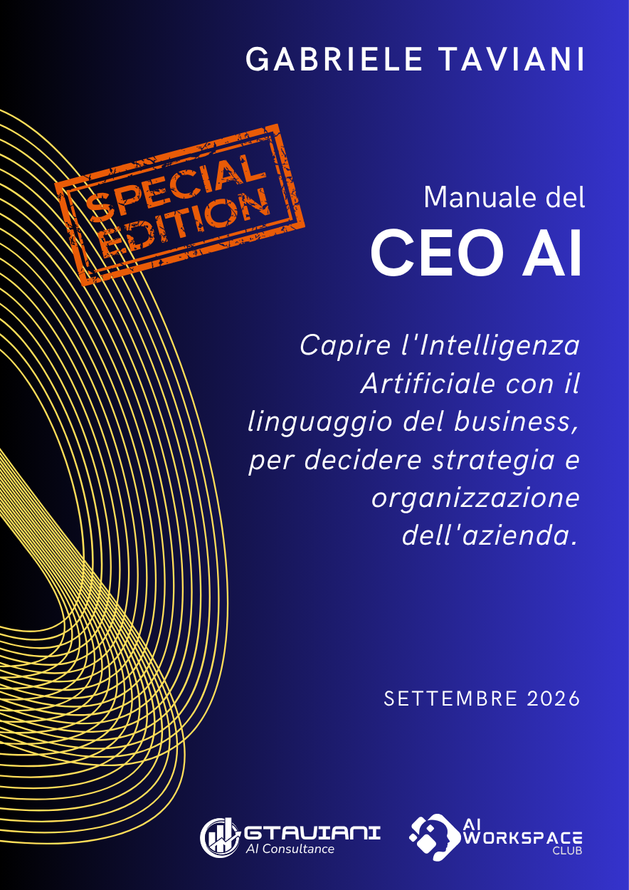 Copertina eBook — Manuale del CEO AI